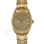 RARÍSSIMO RELÓGIO ROLEX DATE MOSTRADOR SIGMA PRÉ 1970. REF. 1500. CAIXA EM OURO AMARELO 18K, ASSINAD