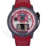 RARÍSSIMO RELÓGIO HYT H1 COLORBLOCK RED. REF. 148-TT-80-NF-FR. ***EDIÇÃO LIMITADA DE 10 PEÇAS*** CAI