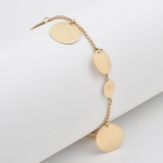 #45606 Pulseira PATRÍCIA GOODMAN em Ouro Amarelo 18K Medida: 17,0cm, Peso: 8,2g