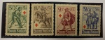 Finlândia - 1940 - Nº214/17 - Yuert 7,50 Euros - Marca de Charneira