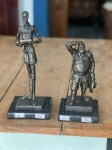 Dom Quixote e Sancho Pança bronze