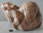 ASSINATURA NÃO IDENTIFICADA - "Corpo Feminino" Lindíssima, grande, pesada e imponente escultura contemporânea, medindo 16x26x11cm e pesando 5,7 kilo.