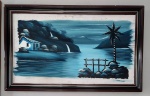 VIANNA, R - 'Bordel', OST 64x104 cm com moldura.