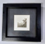 LUIZ MANNI (1939) - Água forte sobre papel representando Ícones Cariocas , 15/100, assinada à lápis no CID, med. 39,5x39,5 cm.