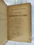 Le livres Ceuvres Complètes de Plutarque "Les Vies des Hommes Illustres Tome 2. Traduites em français, Par E. Talbot - Tome Deuxiéme, Cinquiéme Édition - Paris 1912. Librairie Hachette Et Cie . 79 Boulevard Saint-Germain, 79. Tradução: O livro Obras Completas de Plutarco "As Vidas dos Homens Ilustres volume 2. Traduzido para o francês, por E. Talbot - Volume Segundo, Quinta Edição - Paris 1912. Librairie Hachette Et Cie. 79 Boulevard Saint-Germain, 79. Livro em frances com mais de 110 anos de existência, encadernação antiga, capa dura com pequeno dano, vendido no estado. Livro diferenciado DE COLEÇÃO PARTICULAR. Este exemplar de colecionador apresenta marcas do tempo e manuseio.