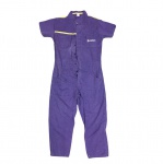 Memorabília de chão de fábrica da maior empresa de pneus do Mundo. Farda de manutenção mecânica Michelin - Década de 80. Exemplar com sinais de uso.