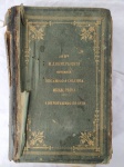 FIGUIER Louis "LA VIE DES SAVANTS ILLUSTRES, depuis l'Antiquité jusqu'au dix-neuvième siècle avec l'appréciation sommaire de leurs travaux - Savants de l'Antiquité". Editeur : Librairie Hachette et Cie, Paris, 1870. Cet ouvrage est la première partie d'une série de monographies des savants de tous les âges que Figuier avait entreprise au grand dam d'Arthur Mangin qui publiait aussi à la même époque "Les savants illustres de la France". Monographies des savants antiques avec leurs portraits : Tableau général des sciences pendant la période antéhistorique ; Thalès ; Pythagore ; Platon ; Aristote ; Hippocrate ; Théophraste ; Archimède ; Euclide ; Apollonius de Perge ; Hipparque ; Pline ; Dioscoride ; Galien ; Claude Ptolémée et l'école d'Alexandrie (une majorité de Grecs). Tradução: FIGUIER Louis "A VIDA DOS CIENTISTAS ILUSTRADOS, da Antiguidade ao século XIX com uma apreciação sumária de sua obra - Estudiosos da Antiguidade". Esta obra é a primeira parte de uma série de monografias de estudiosos de todas as idades que Figuier empreendeu, para grande desgosto de Arthur Mangin, que também publicou na mesma época "Les savants ilustras de la France". Monografias de cientistas antigos com seus retratos: Visão geral das ciências durante o período pré-histórico; Tales; Pitágoras; Platão; Aristóteles; Hipócrates; Teofrasto; Arquimedes; Euclides; Apolônio de Perga; Hiparco; Plínio; Dioscórides; Galeno; Cláudio Ptolomeu e a escola de Alexandria (maioria de gregos). Livro diferenciado DE COLEÇÃO PARTICULAR. Este exemplar de colecionador apresenta marcas do tempo, folhas amareladas e manuseio. Livro importante para restauro devido seu estado.