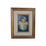 Quadro - Messias Neiva - OST assinado e datado 78, Med. 38x31 cm e tela 21x13cm.