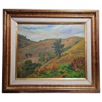 Quadro - VITTORE CANNONE - OST, Assinado e datado `VITTORE 78` CID. Entitulado no verso `Teresópolis -Ponte Nova 1978` Med. 57 x 49 cm e tela 32 x 40 cm