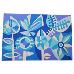 PARODI, José Laterza (Paraguai, 1915 - 1981). `Flores`. Gravura sobre papel cartonado. Numerada 197/1500. 34,8 x 52 cm