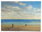 IVAN FREITAS (1932-2006) - PAISAGEM - ASE - 90X122. Assinado e dat 1993. Sem moldura.