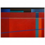 PAULO CALAZANS - ACRÍLICA SOBRE TELA. Medidas: 110cm X 150cm. Obs: Com moldura.