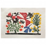 J. BORGES - XILOGRAVURA. Medidas: 66cm X 48cm. Obs: Sem moldura.