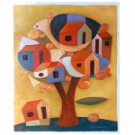 SÉRGIO RAMOS - GRAVURA. Medidas: 30cm X 42cm.