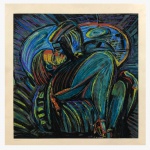 RUBENS GERCHMAN - GRAVURA Tiragem 41/60. Medidas: 70cm X 70cm.