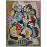 PORANGABA - ACRÍLICA SOBRE TELA. Medidas: 70cm X 112cm.