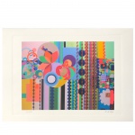 BEATRIZ MILHAZES - GRAVURA  Tiragem 26/200. Medidas: 38cm X 28cm.