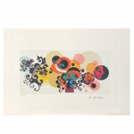BEATRIZ MILHAZES - SERIGRAFIA Tiragem 133/300. Medidas: 38cm X 28cm.