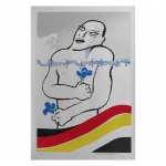 ALDEMIR MARTINS - SERIGRAFIA Tiragem 85/90.  Medidas: 50cm X 70cm.