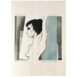 ALDEMIR MARTINS - SERIGRAFIA Tiragem  43/100.  Medidas: 50cm X 70cm.