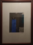 A. VOLPI, gravura, tiragem 96/100, tema "Fachada". Medida final: 70 x 55 cm.