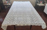 Peseira em crochê feita artesanalmente. Medida: 145cm X 185cm.