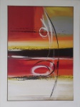Quadro decorativo. Obs: Retirada pelo comprador. Medidas: 115 x 85 cm.