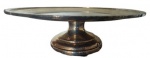 SAINT JAMES -  boleira em metal espessurado a prata obs com mínimas marcas de uso e necessita de limpeza na Prata medidas altura 10 cm e diâmetro 30 cm