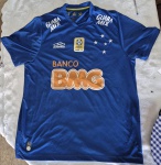Camisa Cruzeiro Oficial Jogo Campeonato Brasileiro Maracanã Botafogo x Cruzeiro Camisa do Martinuccio
