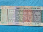 Cédula 500 Cruzeiros 1979 C 151 Antiga