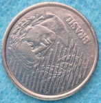Moeda 10 Centavos 1994 Soberba Reverso Horizontal mais a esquerda