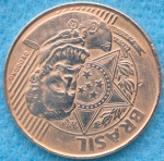 Moeda 25 Centavos 1999 Ano Raro Soberba Reverso invertido
