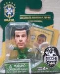 Miniatura de jogador de Futebol soccer Julio Cesar em plastico