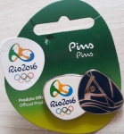 1 Pins Rio 2016 Canoagem