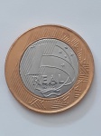 Moeda de 1 real ano 2005 bc 40 anos