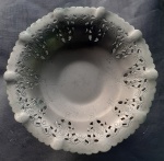 Salva com base em metal 15 cm com desgastes