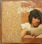 Disco de vinil Fagner com desgastes do tempo
