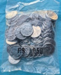 Sache 50 Moedas de 50 Centavos 2023 Flor de Cunho