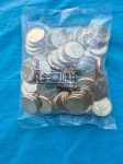 Sache 100 Moedas de 10 Centavos 2021 Flor de Cunho