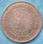Moeda 200 Reis 1893 República