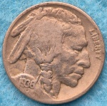 Moeda Usa De Five Cents 1936 Búfalo
