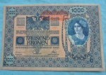 Cédula Alemanha 1902 Tausend Kronen Flor de Estampa