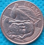 Moeda 5 Centavos 2004 Reverso Horizontal Soberba