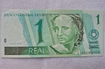 Cédula 1 Real Série CB Flor de Estampa