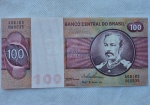 Cédula 100 Cruzeiros 1974 C 146 Soberba Flor