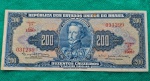 Cédula 200 Cruzeiros 1964 C 043 Soberba