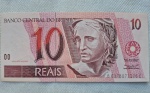 Cédula 10 Reais Flor de Estampa