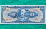 Cédula 500 Cruzeiros Soberba 1943 Autografada Segunda Guerra C 044