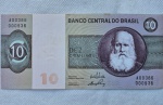 Cédula 10 Cruzeiros 1970 C 137 Soberba Flor