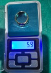 Aliança de Ouro 18k 5,9 gr Nova